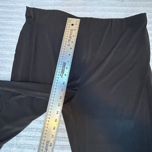 Alfani Women's Plus Size 1X Black High Rise Ankle Pull-On Legging Pants Stretch - Picture 8 of 9